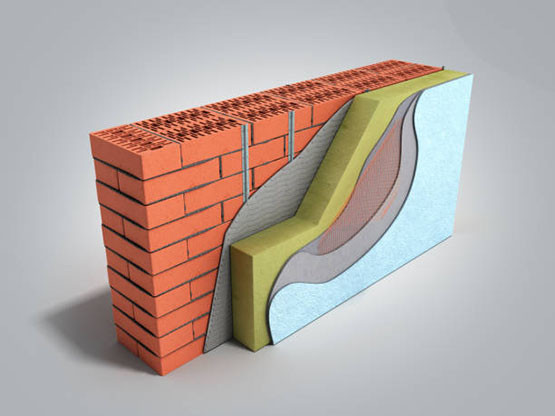 ewi layers external wall insulation romsey